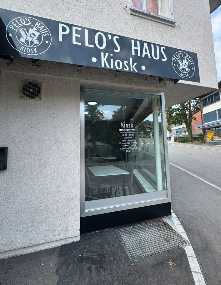 Kiosk Pelo's Haus Langnau am Albis